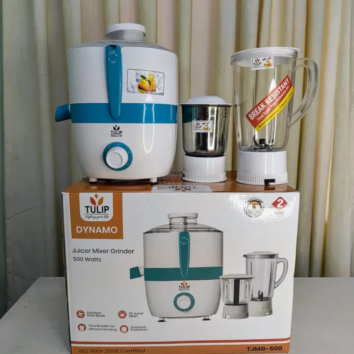500W TULIP All in One Juicer Mixer Grinder ( DYNAMO )