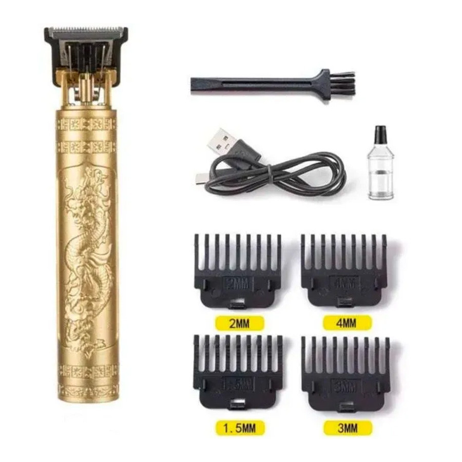 Vintage T-9 Hair Trimmer Battery Removable For Male Plastic Body