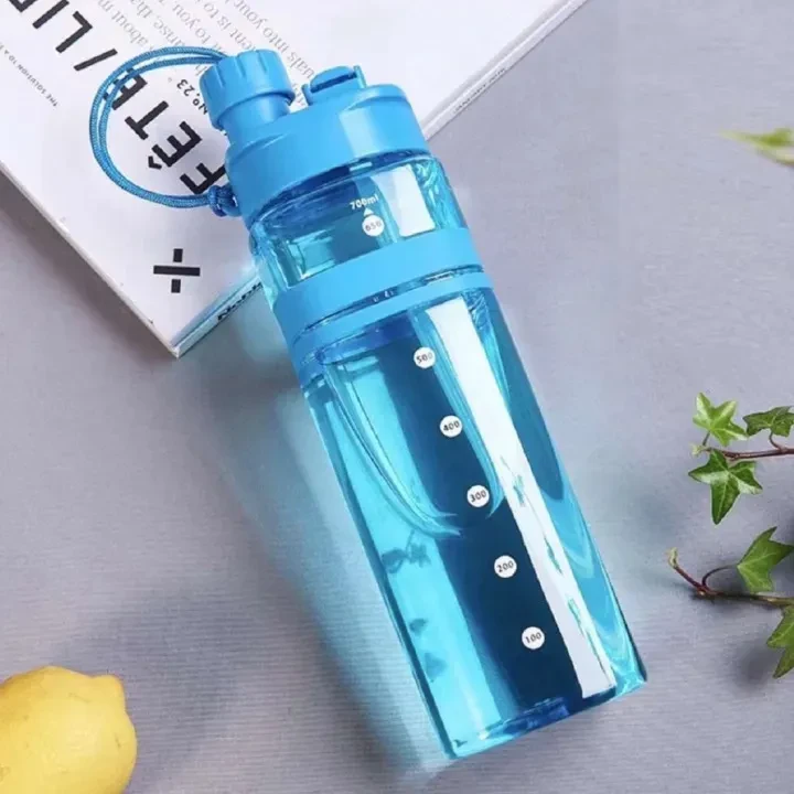 Sport Water Bottle With Straw 700ml BPA Free And Leakproof l Water Bottle With Straw l Water Bottle For Kids